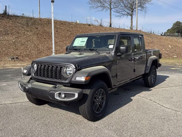 2026 Granite Crystal Metallic Clearcoat Jeep Gladiator Sport 4X4 Truck