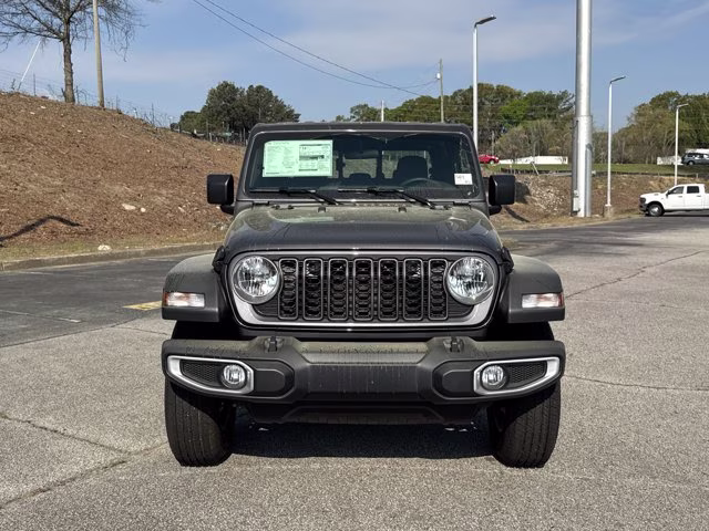 2026 Granite Crystal Metallic Clearcoat Jeep Gladiator Sport 4X4 Truck