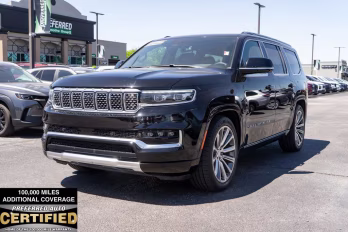 2023 Diamond Black Crystal Pearlcoat Jeep Grand Wagoneer Series II 4X4 SUV