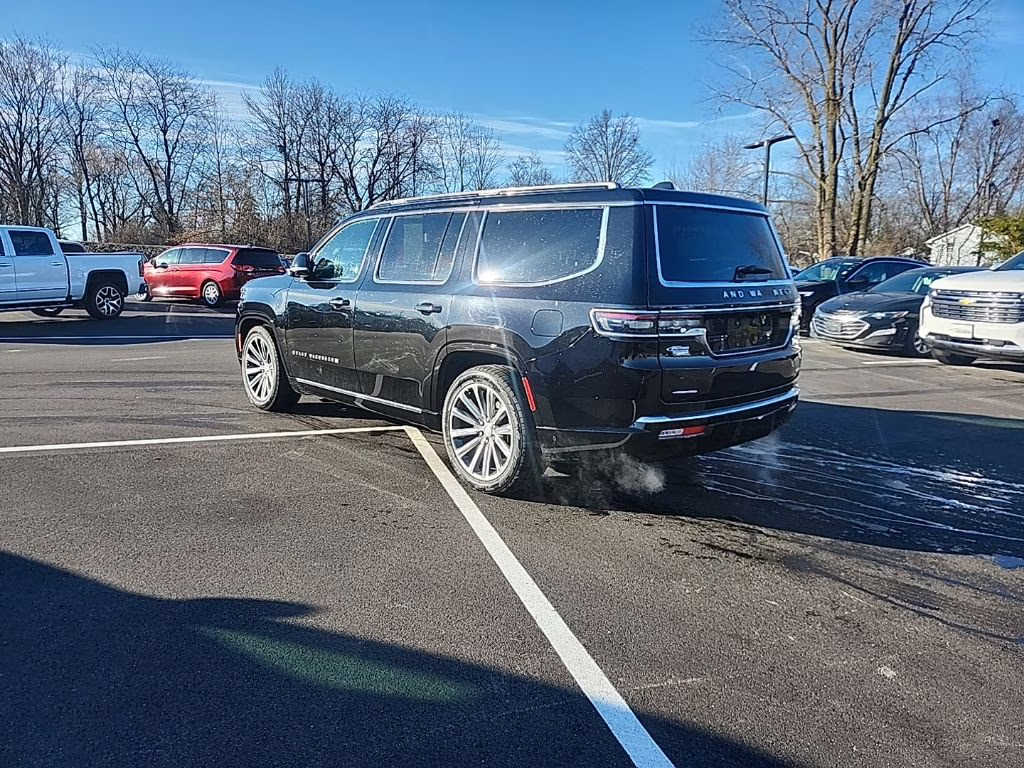 2023 Diamond Black Crystal Pearlcoat Jeep Grand Wagoneer Series II 4X4 SUV