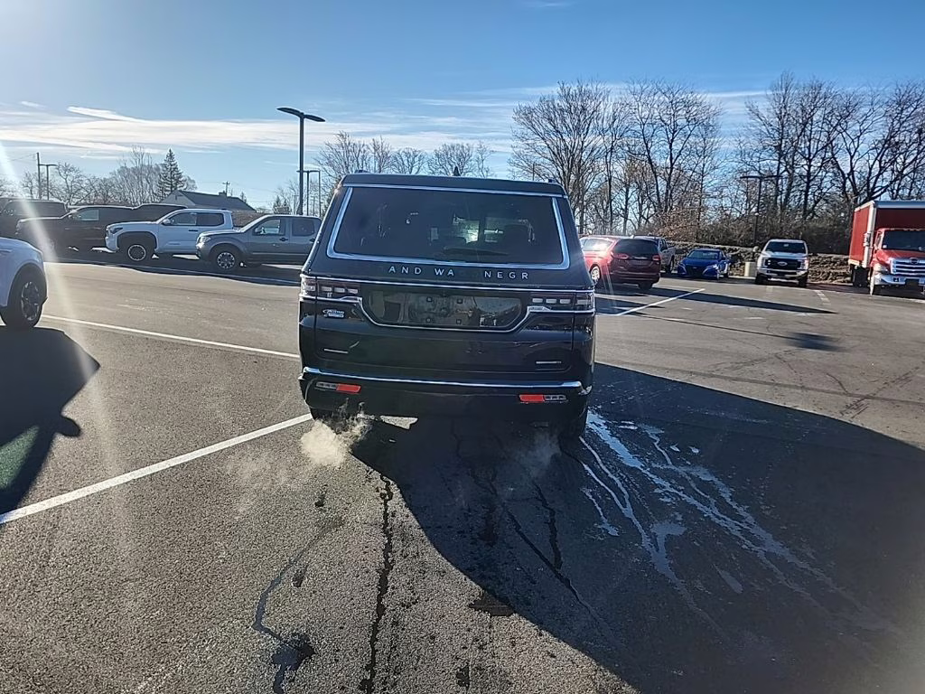 2023 Diamond Black Crystal Pearlcoat Jeep Grand Wagoneer Series II 4X4 SUV