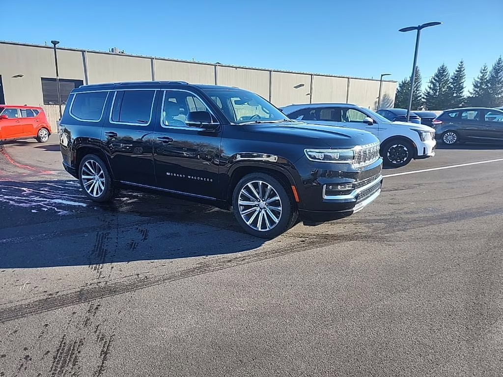 2023 Diamond Black Crystal Pearlcoat Jeep Grand Wagoneer Series II 4X4 SUV