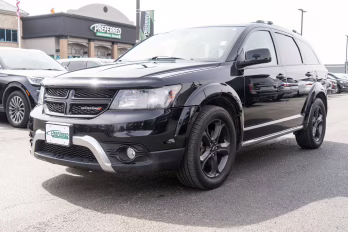 2020 Pitch Black Clearcoat Dodge Journey Crossroad FWD SUV