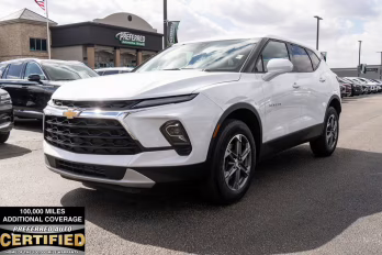 2025 Summit White Chevrolet Blazer LT FWD SUV