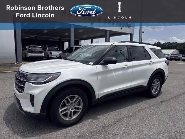 2026 White Metallic Ford Explorer Active RWD SUV