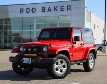 2014 Flame Red Clearcoat Jeep Wrangler Sahara 4X4 SUV