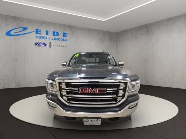 2018 Dark Slate Metallic GMC Sierra 1500 SLT 4X4 Truck