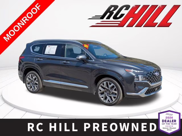 2023 Portofino Gray Hyundai Santa Fe Calligraphy FWD SUV