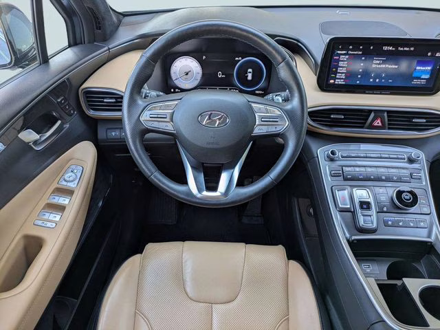 2023 Portofino Gray Hyundai Santa Fe Calligraphy FWD SUV