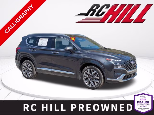 2023 Portofino Gray Hyundai Santa Fe Calligraphy FWD SUV
