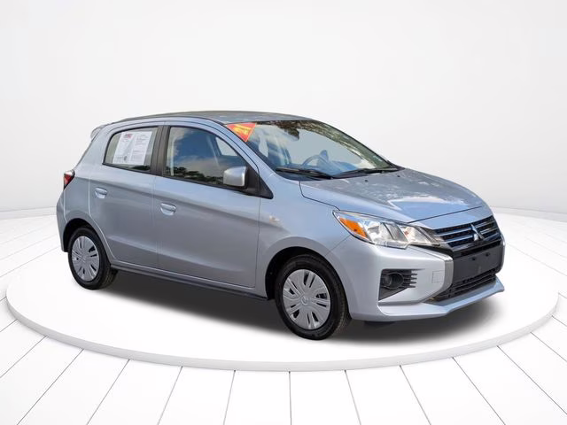 2021 Sapphire Blue Metallic Mitsubishi Mirage ES FWD Hatchback