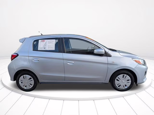 2021 Sapphire Blue Metallic Mitsubishi Mirage ES FWD Hatchback