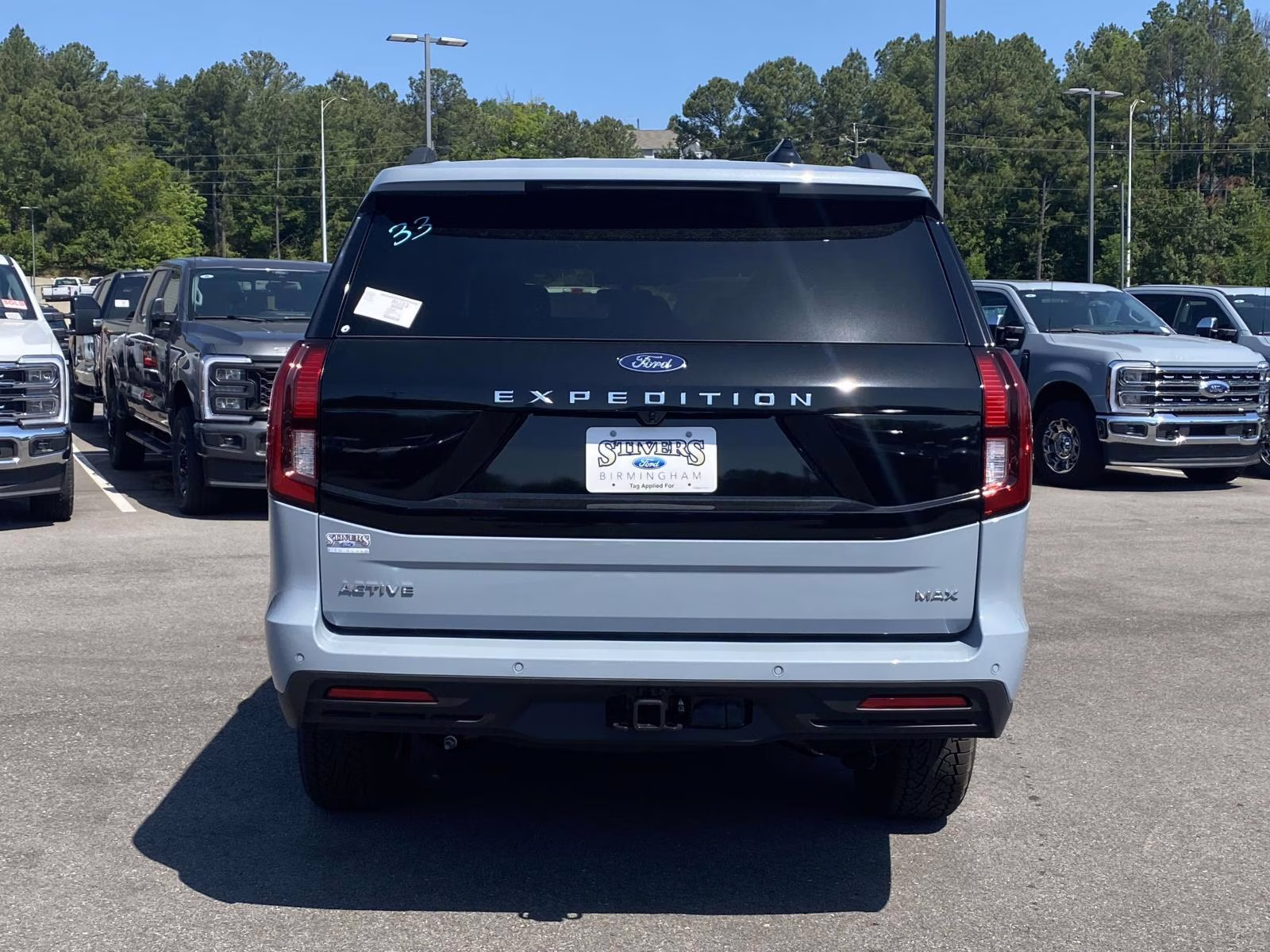 2026 Glacier Gray Metallic Tri-Coat Ford Expedition Max Active 4X4 SUV