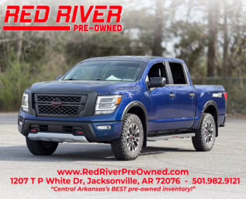 2024 Deep Blue Pearl Nissan Titan PRO-4X 4X4 Truck