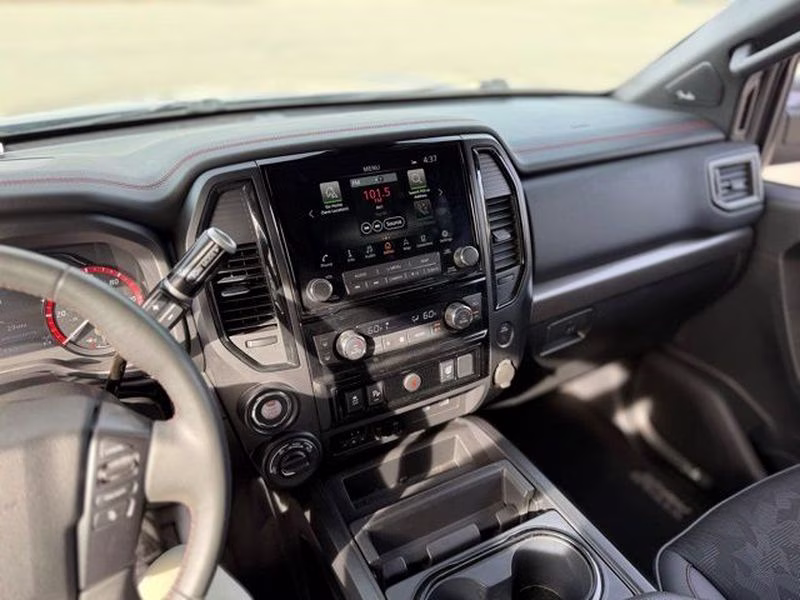 2024 Deep Blue Pearl Nissan Titan PRO-4X 4X4 Truck