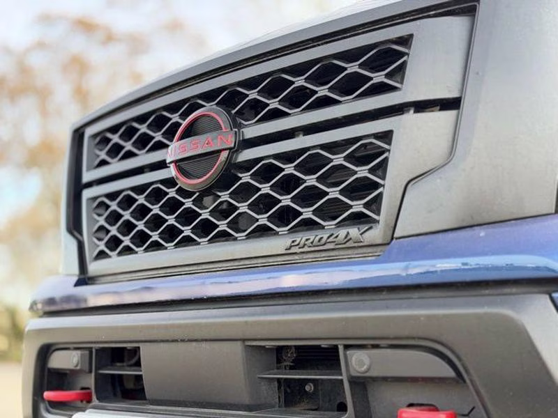 2024 Deep Blue Pearl Nissan Titan PRO-4X 4X4 Truck