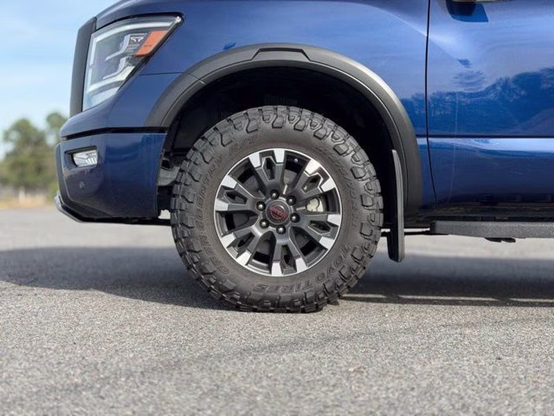 2024 Deep Blue Pearl Nissan Titan PRO-4X 4X4 Truck