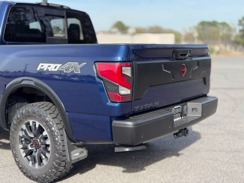 2024 Deep Blue Pearl Nissan Titan PRO-4X 4X4 Truck
