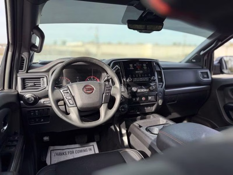 2024 Deep Blue Pearl Nissan Titan PRO-4X 4X4 Truck