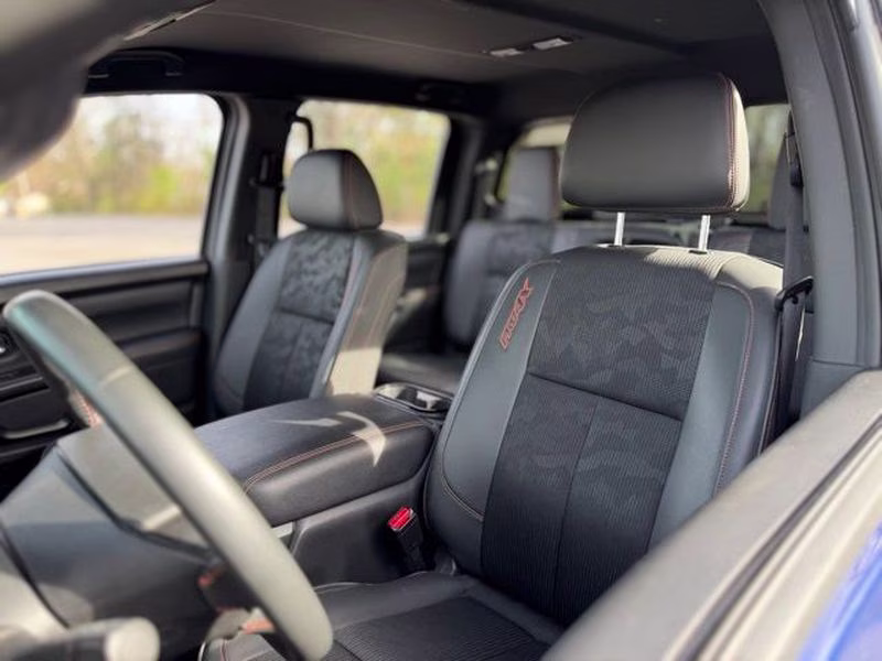 2024 Deep Blue Pearl Nissan Titan PRO-4X 4X4 Truck