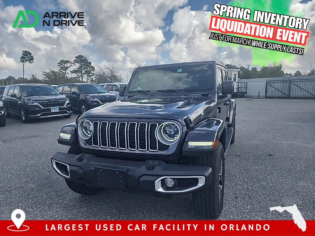 2024 Earl Clearcoat Jeep Wrangler Sahara 4X4 SUV