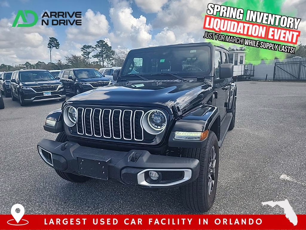 2024 Black Clearcoat Jeep Wrangler Sahara 4X4 SUV