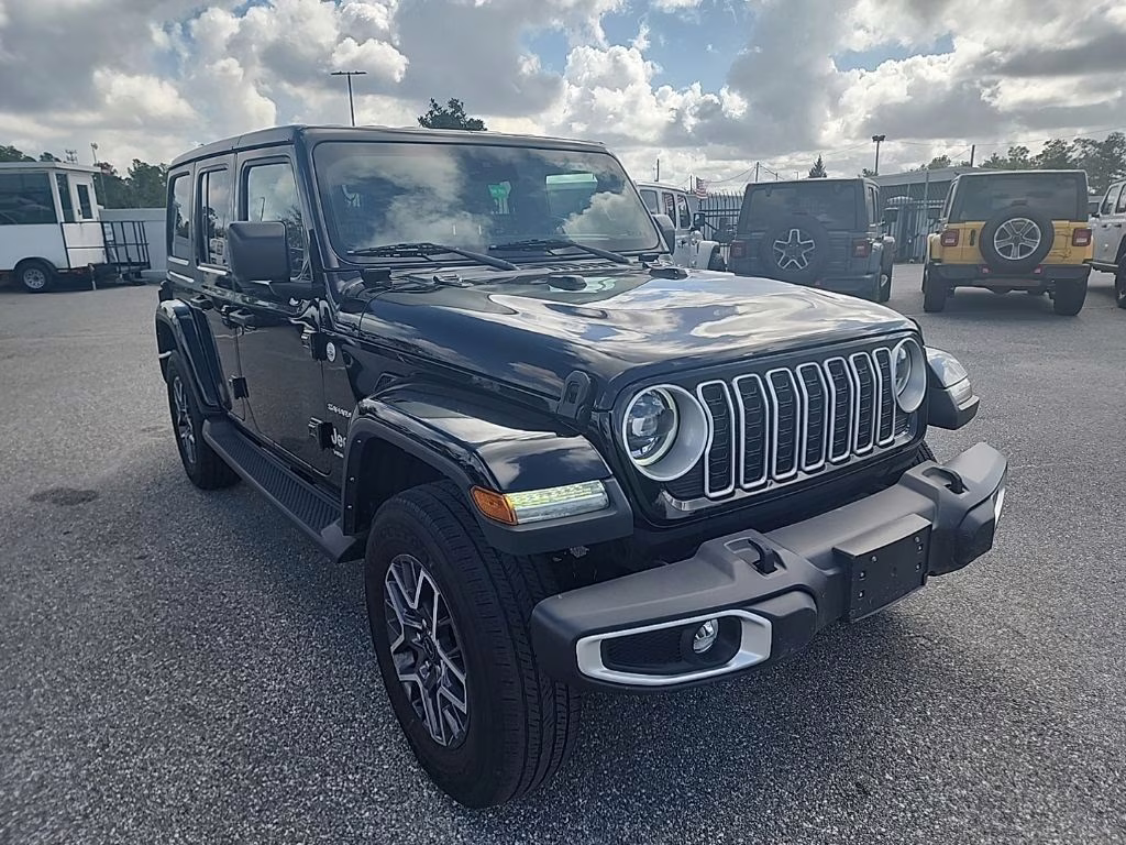 2024 Black Clearcoat Jeep Wrangler Sahara 4X4 SUV