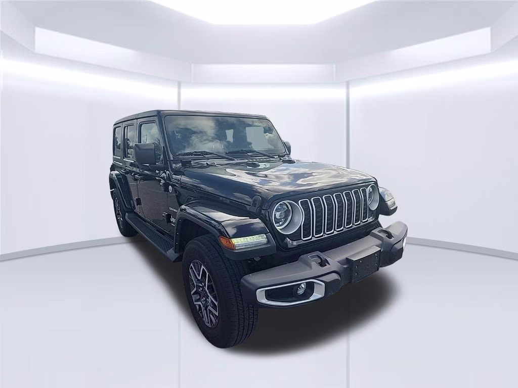 2024 Black Clearcoat Jeep Wrangler Sahara 4X4 SUV