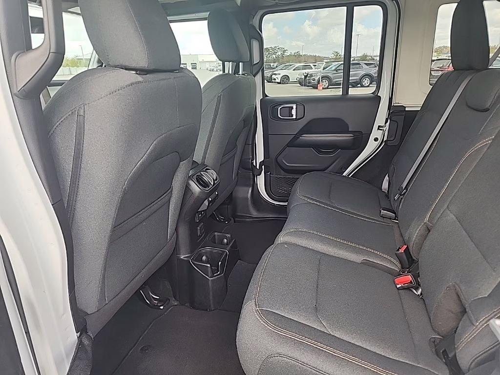 2024 Bright White Clearcoat Jeep Wrangler Sahara 4X4 SUV