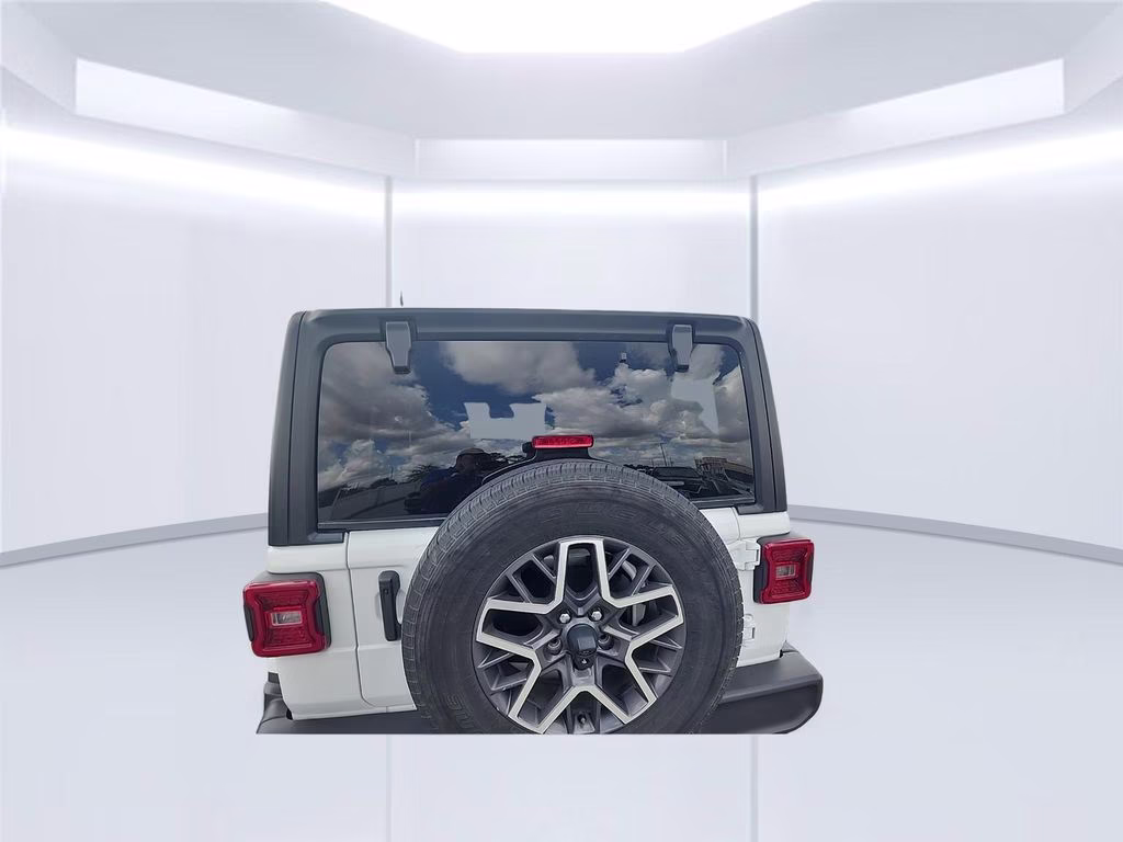 2024 Bright White Clearcoat Jeep Wrangler Sahara 4X4 SUV