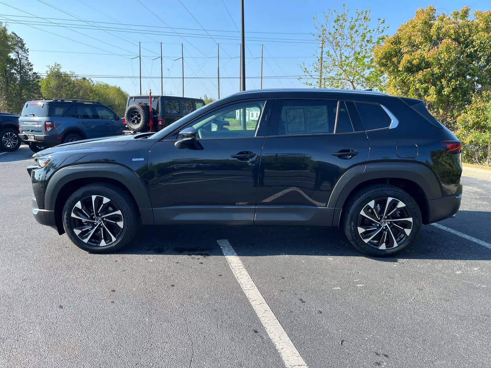 2025 Jet Black Mica Mazda CX-50 Hybrid Premium Plus Package AWD SUV