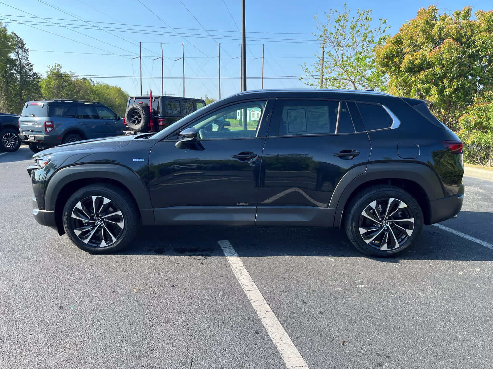 2025 Jet Black Mica Mazda CX-50 Hybrid Premium Plus Package AWD SUV
