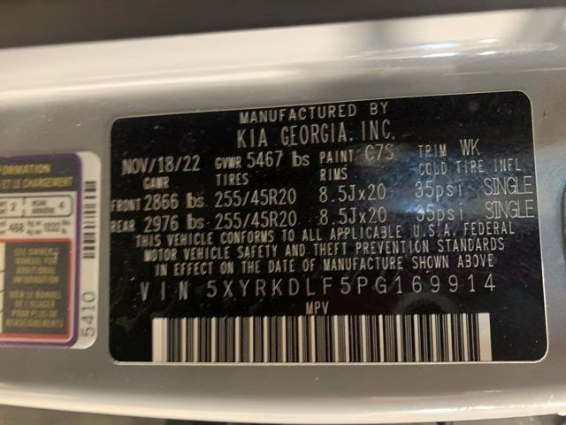 2023 Wolf Gray Kia Sorento SX AWD SUV