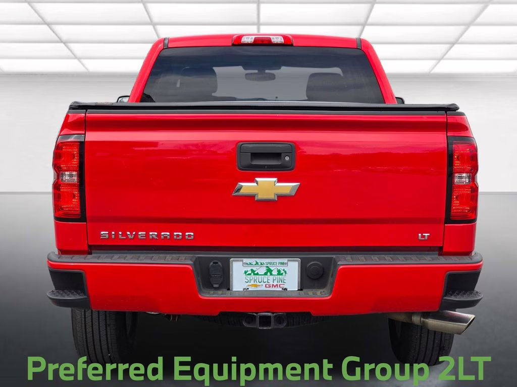 2017 Red Hot Chevrolet Silverado 1500 LT 4X4 Truck