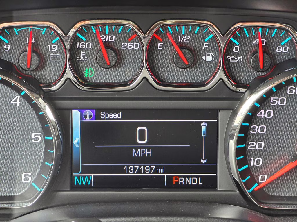 2017 Red Hot Chevrolet Silverado 1500 LT 4X4 Truck