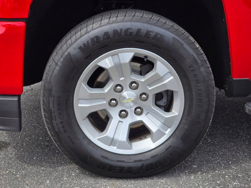 2017 Red Hot Chevrolet Silverado 1500 LT 4X4 Truck