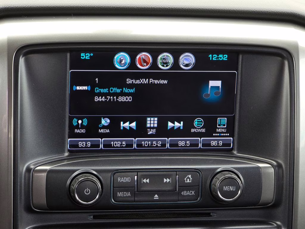 2017 Red Hot Chevrolet Silverado 1500 LT 4X4 Truck