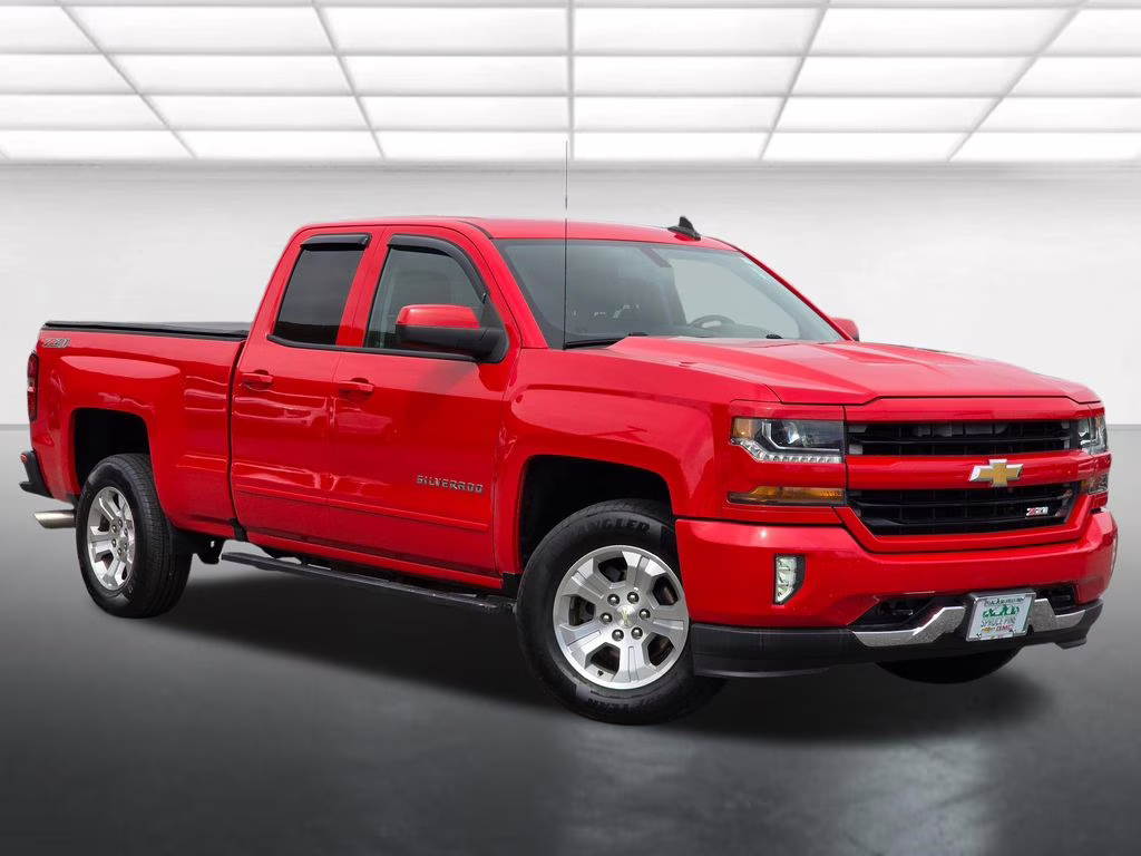 2017 Red Hot Chevrolet Silverado 1500 LT 4X4 Truck