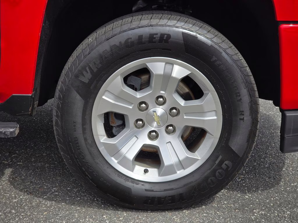 2017 Red Hot Chevrolet Silverado 1500 LT 4X4 Truck