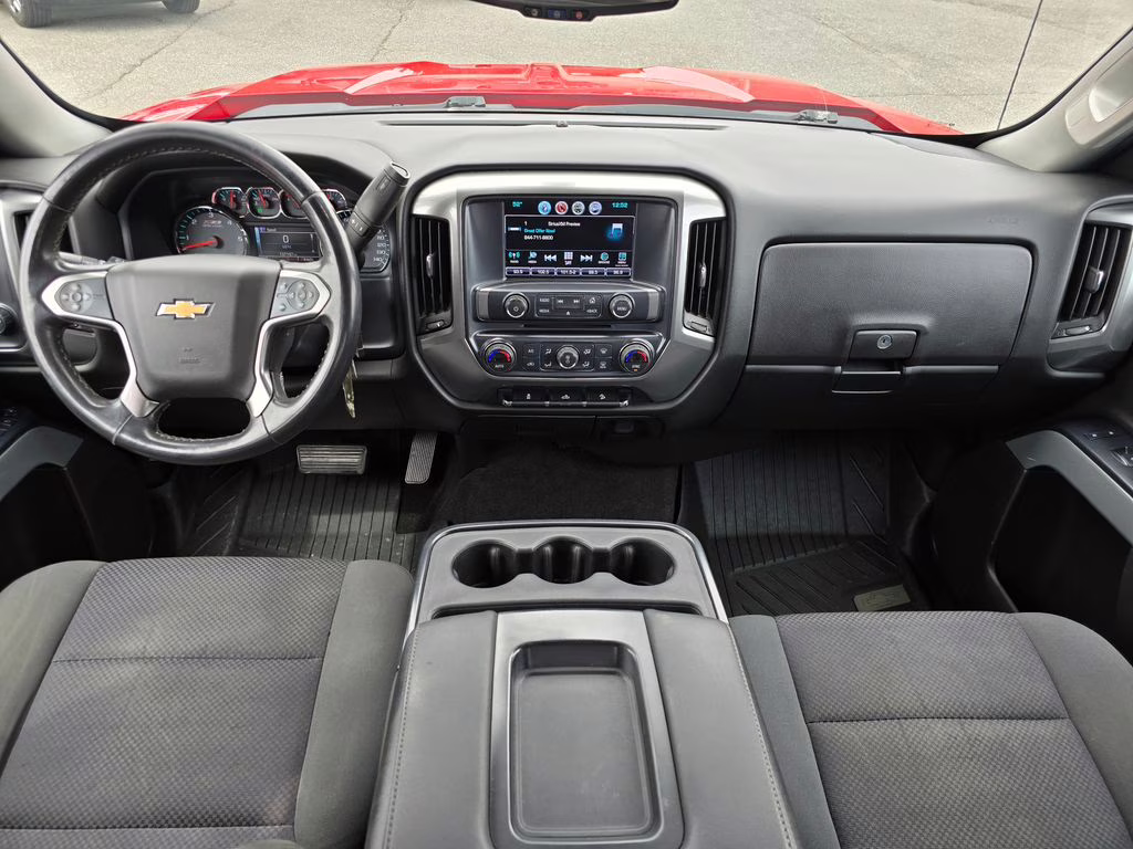 2017 Red Hot Chevrolet Silverado 1500 LT 4X4 Truck