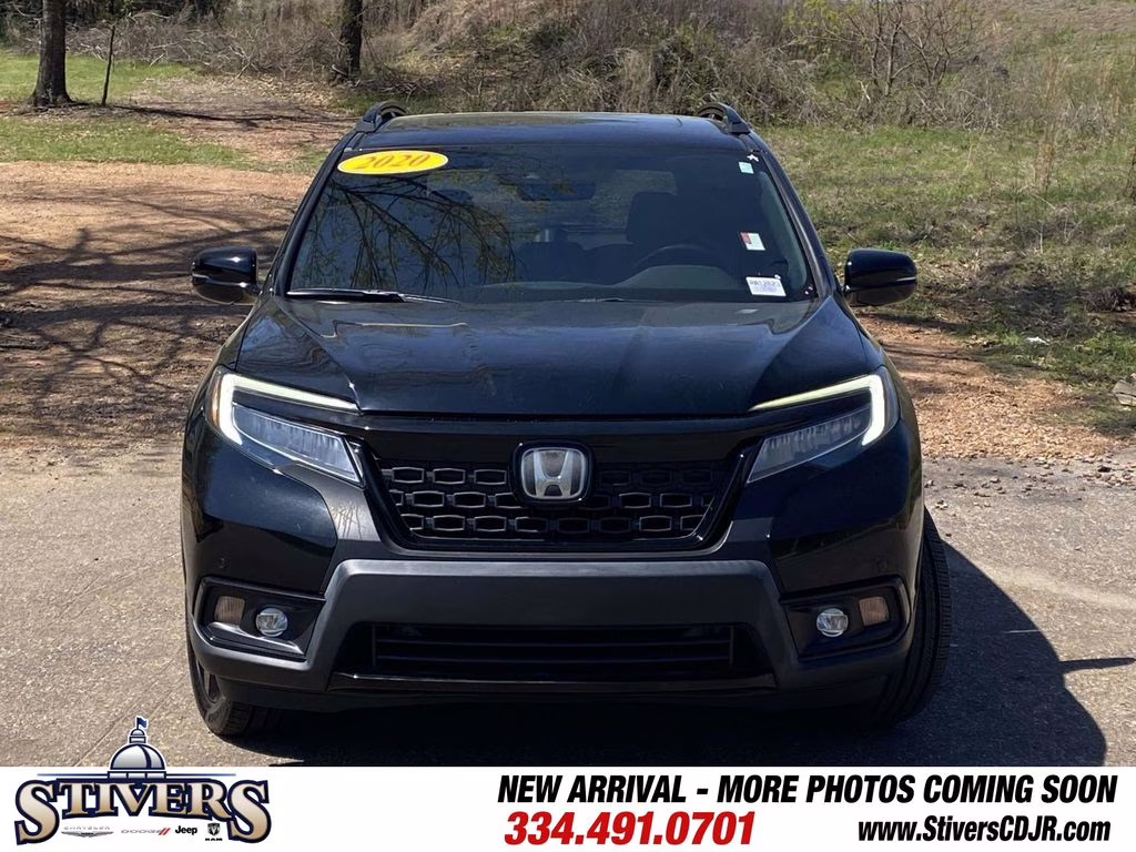 2020 Crystal Black Pearl Honda Passport Elite AWD SUV