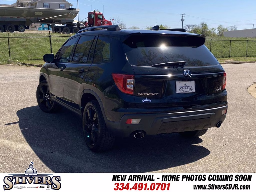 2020 Crystal Black Pearl Honda Passport Elite AWD SUV