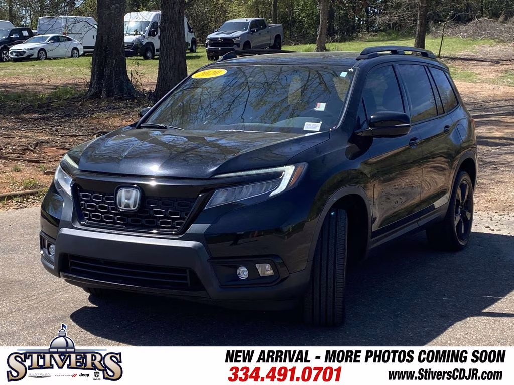 2020 Crystal Black Pearl Honda Passport Elite AWD SUV