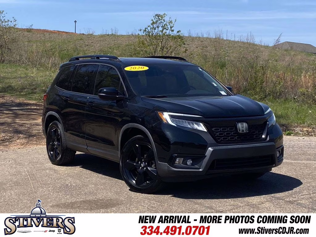 2020 Crystal Black Pearl Honda Passport Elite AWD SUV
