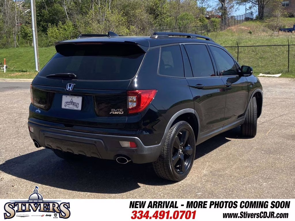 2020 Crystal Black Pearl Honda Passport Elite AWD SUV