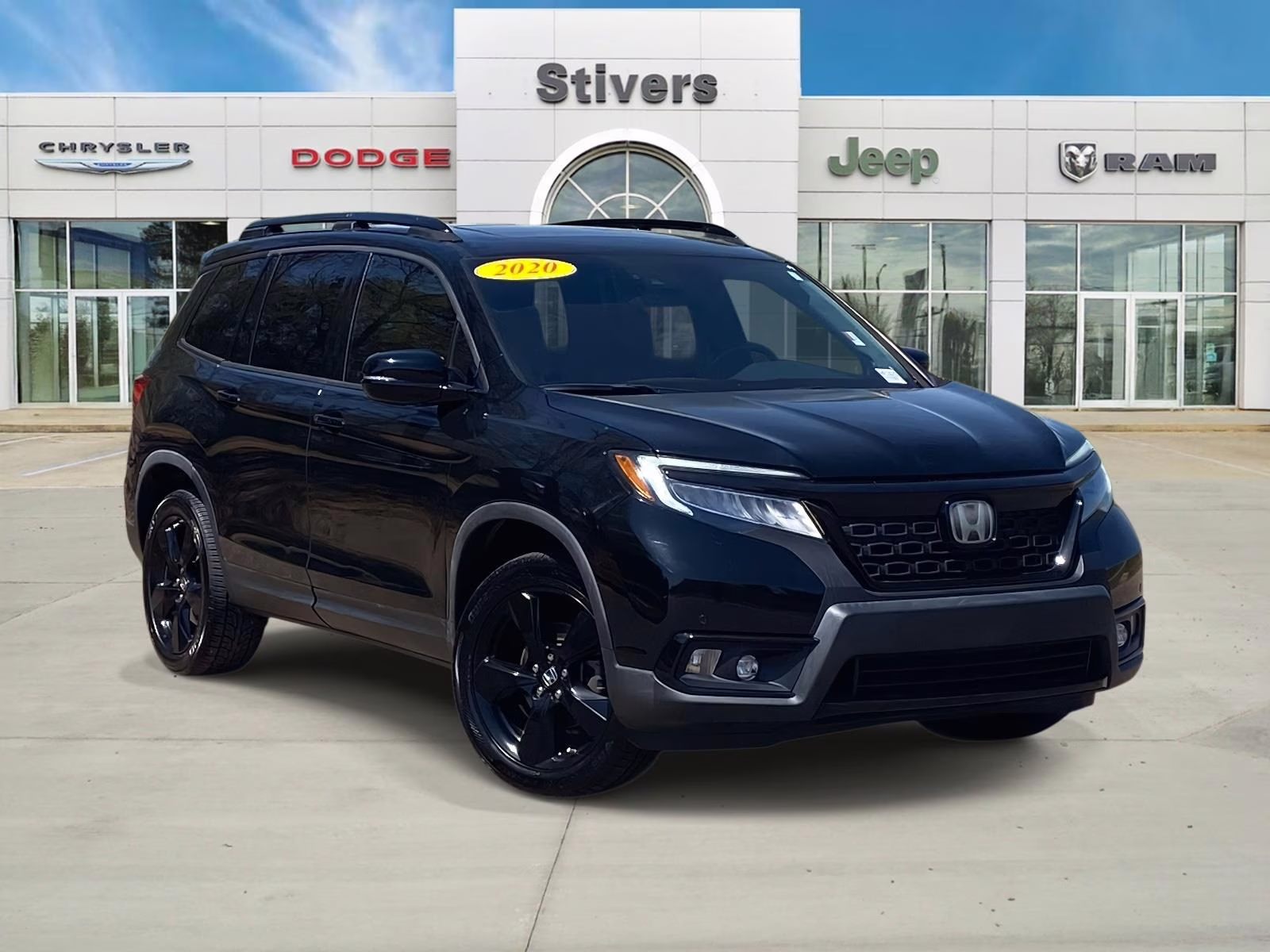 2020 Crystal Black Pearl Honda Passport Elite AWD SUV