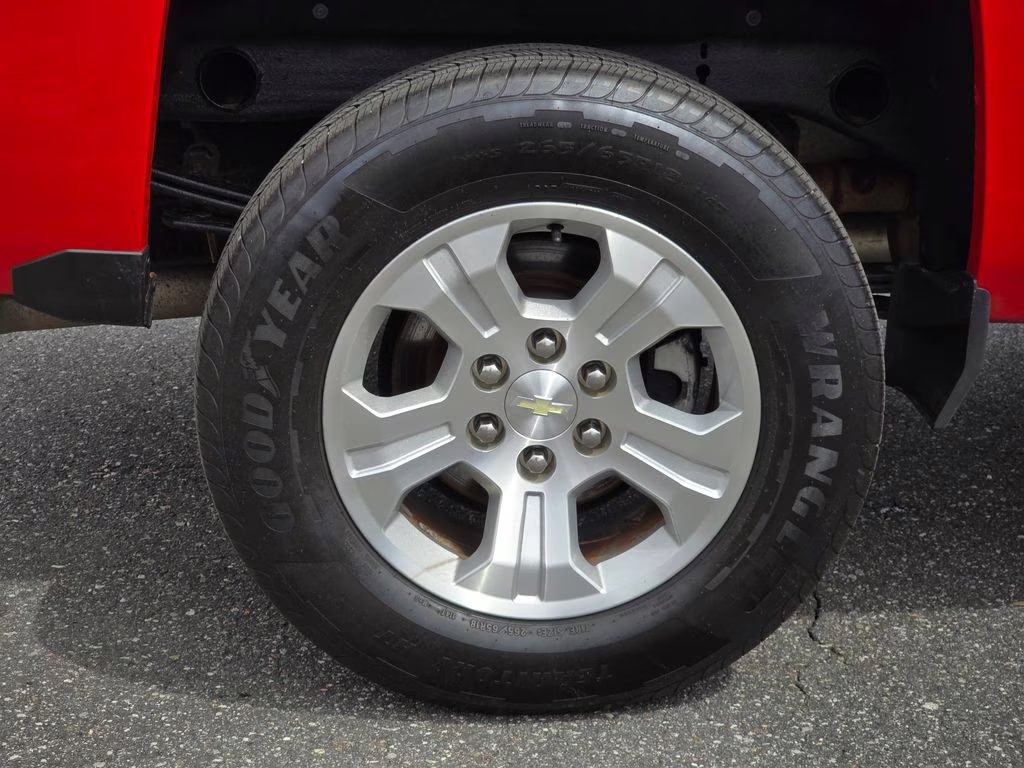 2017 Red Hot Chevrolet Silverado 1500 LT 4X4 Truck