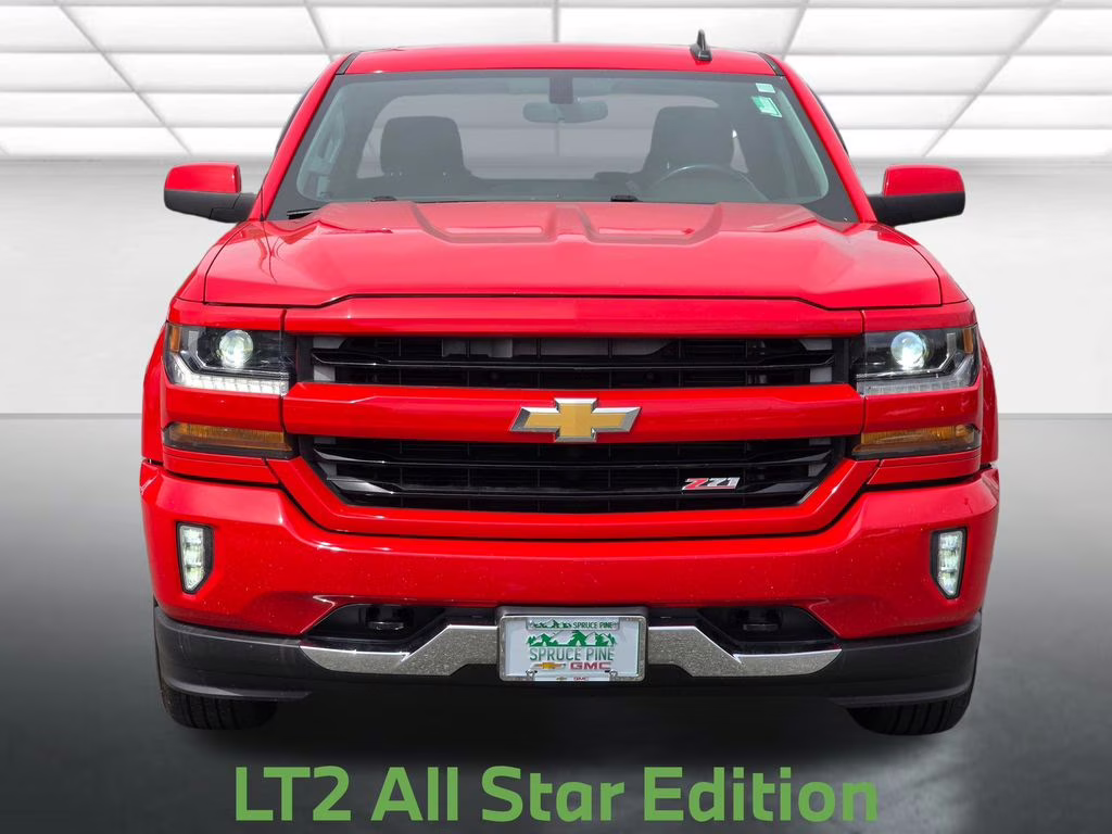 2017 Red Hot Chevrolet Silverado 1500 LT 4X4 Truck