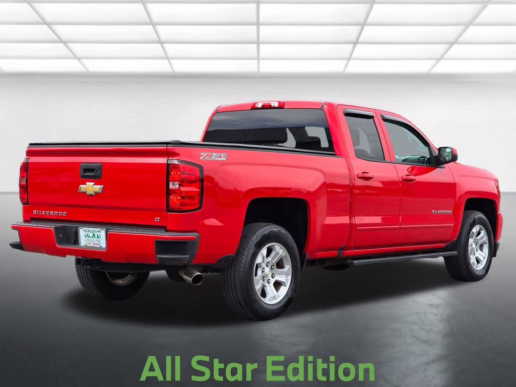 2017 Red Hot Chevrolet Silverado 1500 LT 4X4 Truck