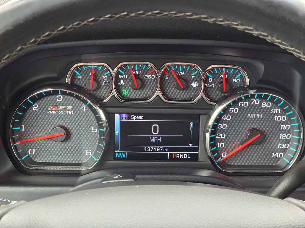 2017 Red Hot Chevrolet Silverado 1500 LT 4X4 Truck